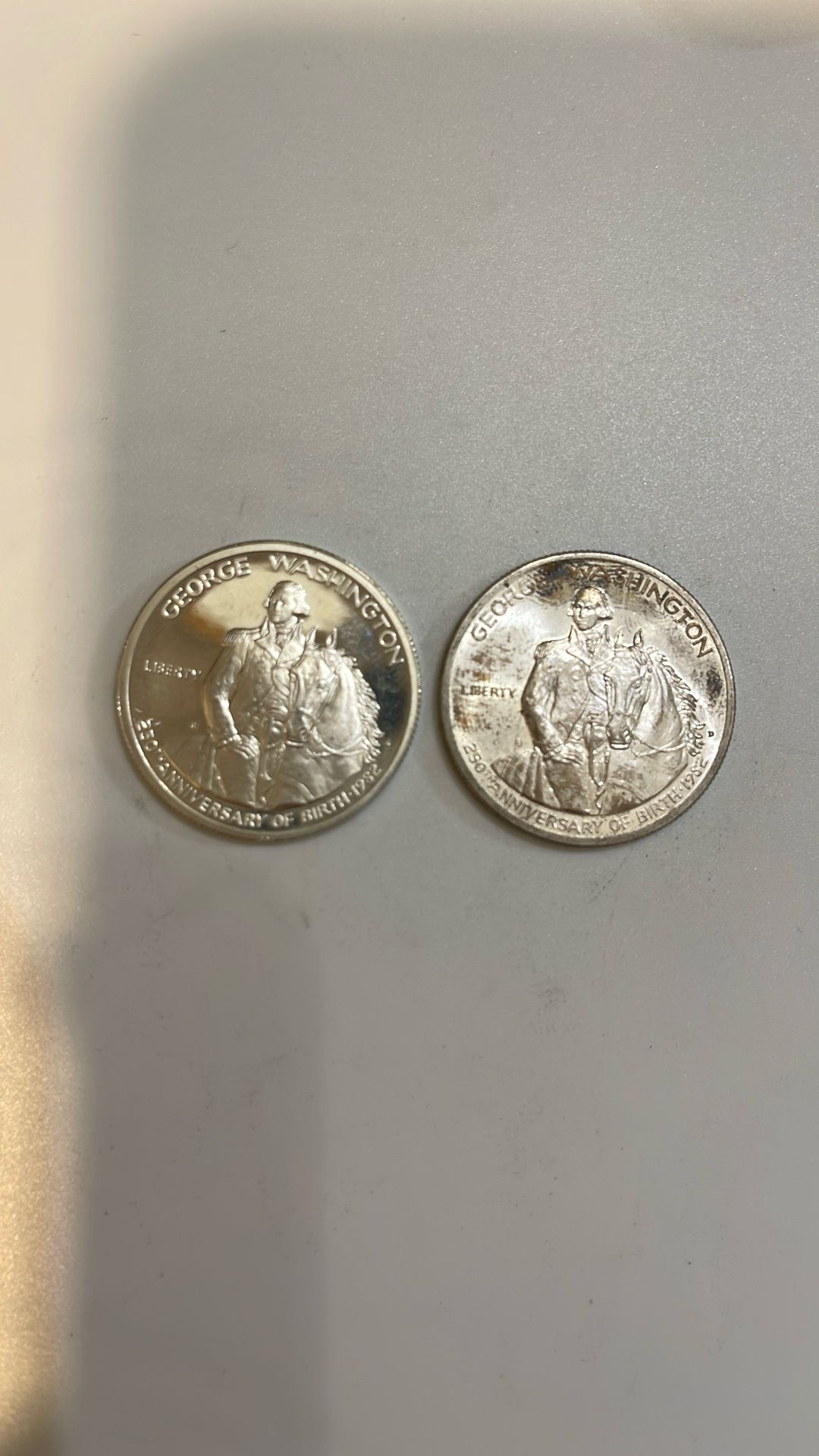 Silver half Dollars 