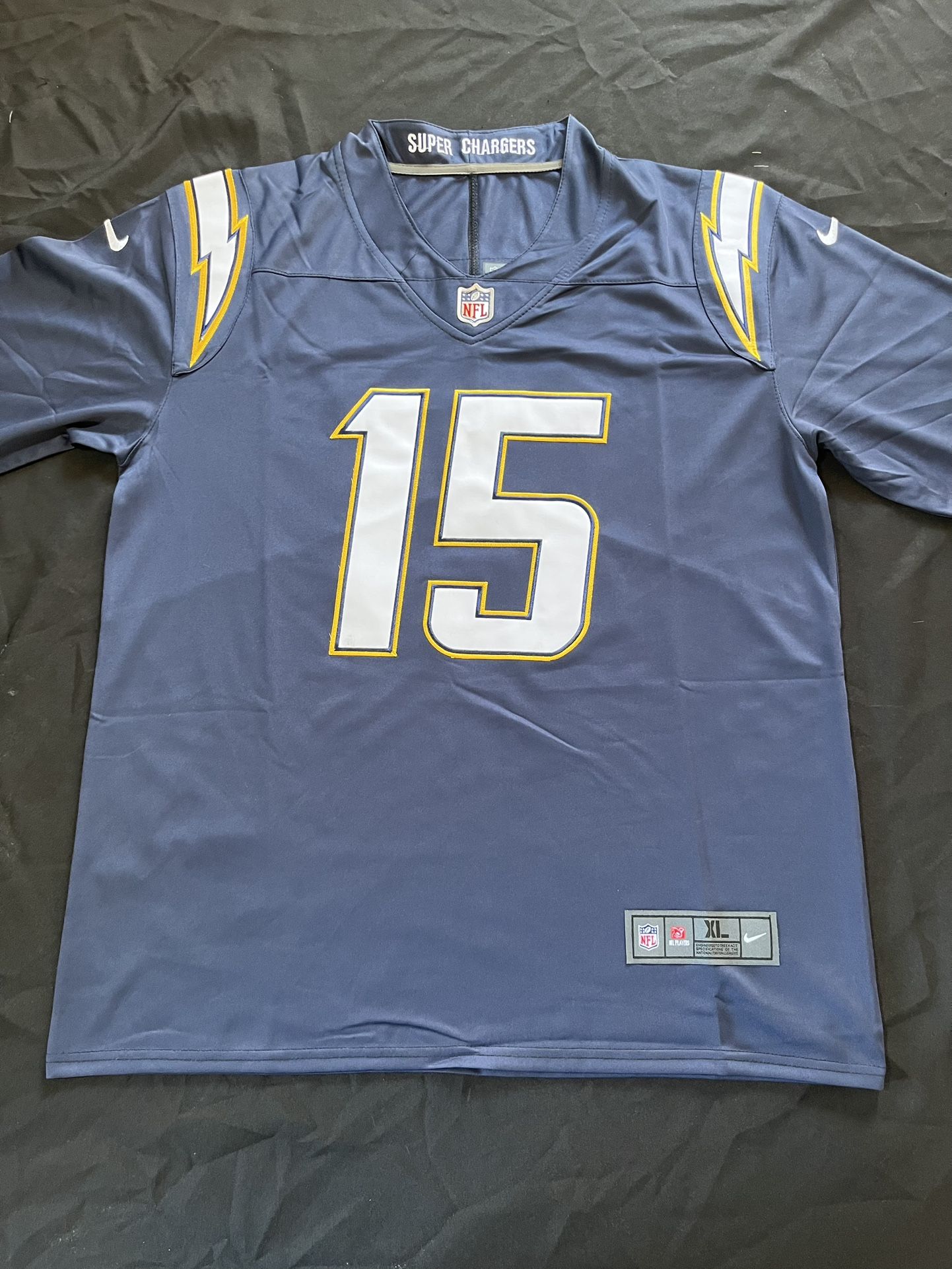 Navy Blue 2025 Style Ladd McConkey Chargers 100% Stitched Jerseys