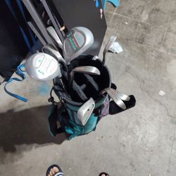 Golf Clubs And Bag