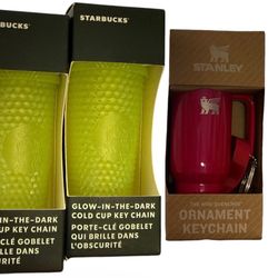 NEW Starbucks /Stanley Keychains $5 Each