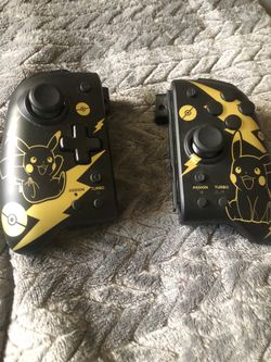 Hori Pikachu Switch Controllers