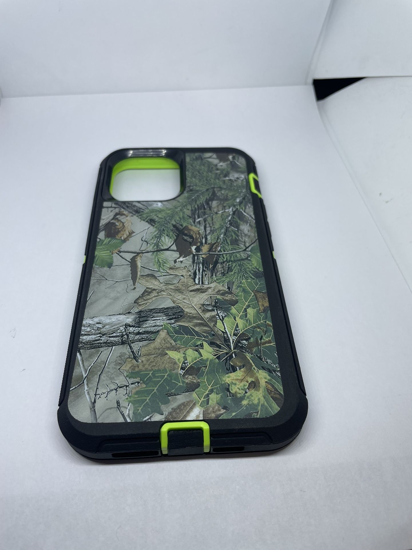 For IPhone 12 Pro Max Green Camo Case