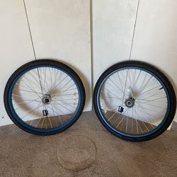 24” Bike Wheels And Tires