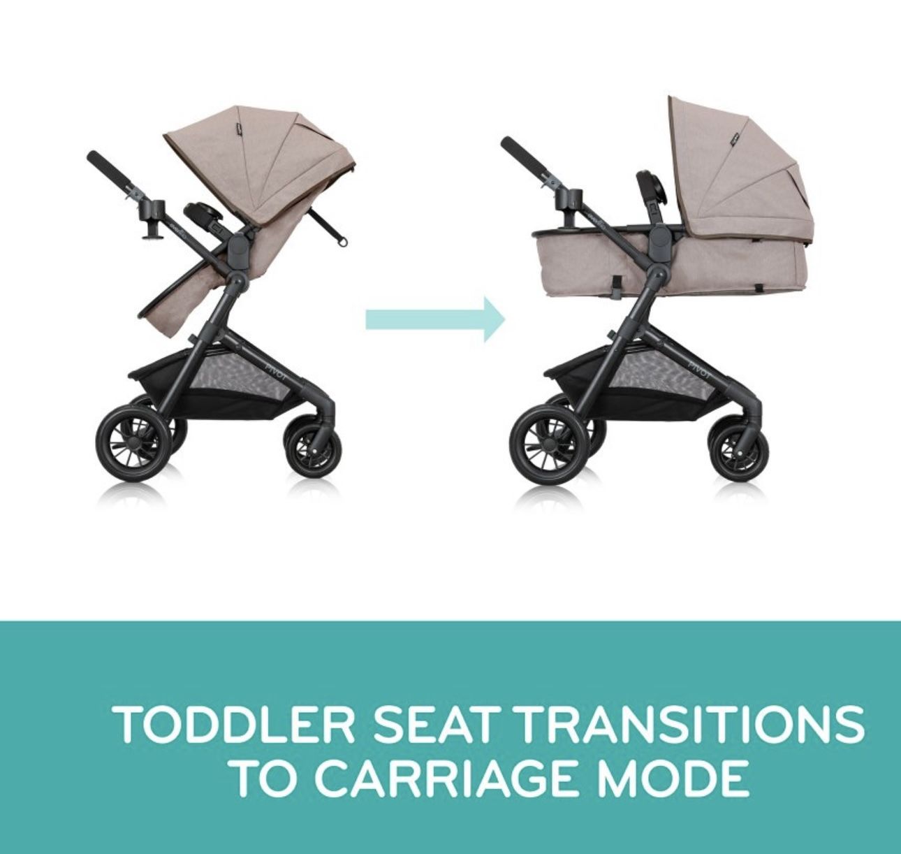 EvenFlo Travel System Stroller