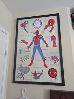 Spiderman Infographic Poster