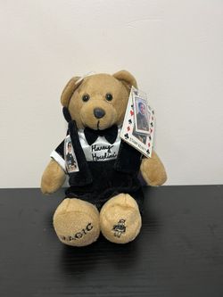 2002 HARRY HOUNDINI USPS TEDDY BEAR 37 CENT COLLECTIBLE STAMP STUFF TOY
