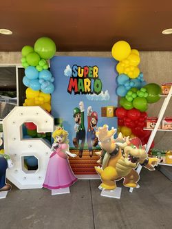 Super Mario Backdrop 