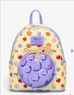 Loungefly One Piece Devil Fruit Mini Backpack
