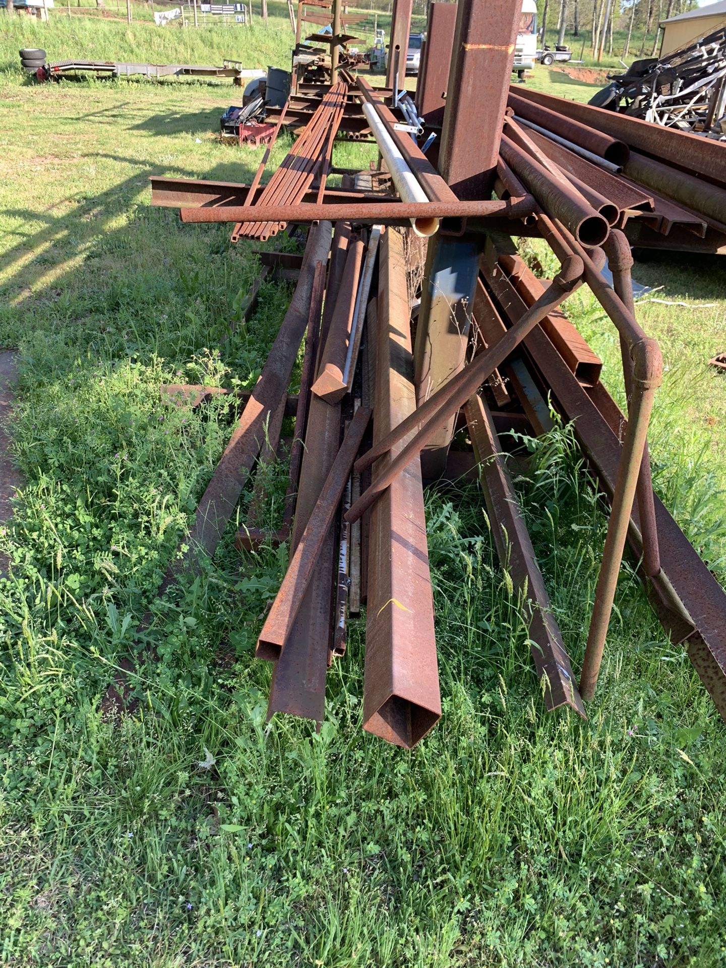 Miscellaneous Steel. Various Sizes . Half Price