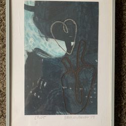 Framed Lithograph Artwork by Sara Mulhauser