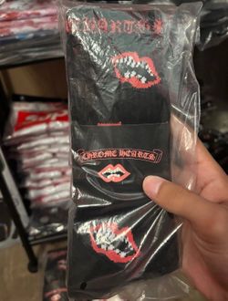 Chrome heart socks
