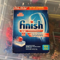 Finish Powerball Ultra For Dishwasher 