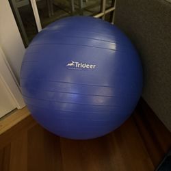 Trideer Yoga Exercise Workout Ball Est 50-55cm Blue