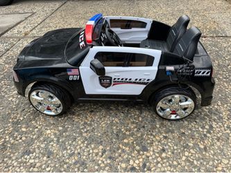 Ride on Dodge police car