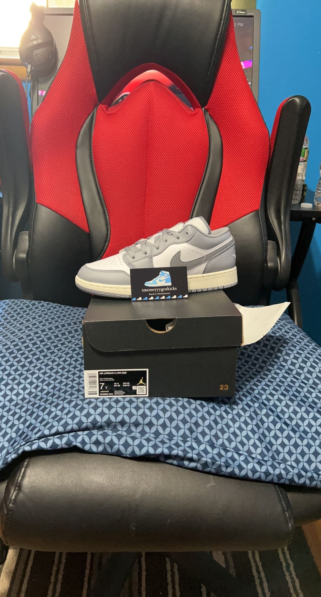 Jordan 1 Low Vintage Grey