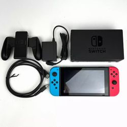 Nintendo Switch Console HAC-001 Joy Con Dock Grip Charger HDMI Choice of sets