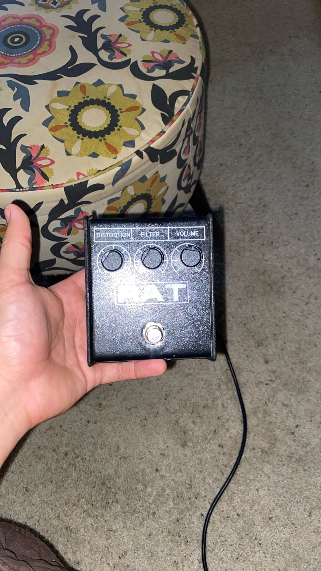 Rat Guitar Distortion Pedal