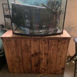 Fish Tank And Accessories Plus Stand