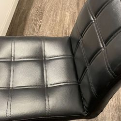 2 Leather Barstool chairs 