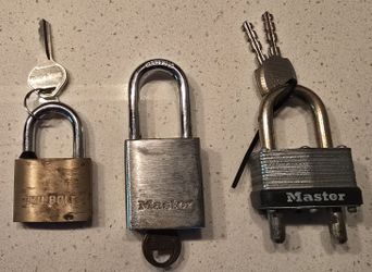 Assorted Padlocks