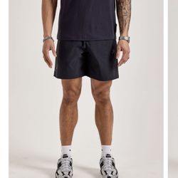 Nike Tech Woven Shorts Casual Lounge HQ0470-010 Black Men's Size Large