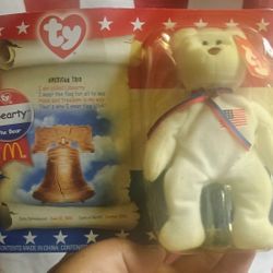 TY Beanie Baby Liberty The Bear Sealed