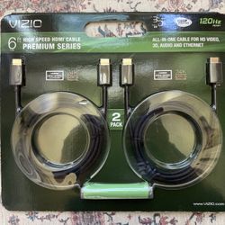 4k HDMI Cables (x2) Kit