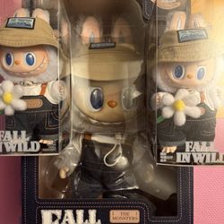 THE MONSTERS FALL IN WILD SERIES-Vinyl Plush Doll Pendant