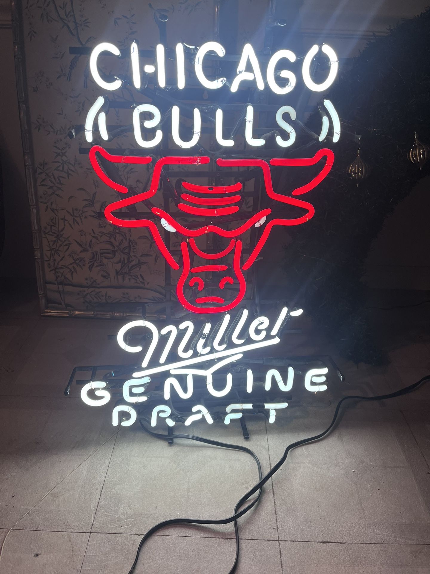 Chicago Bulls Vintage Neon
