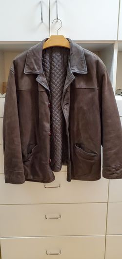 Italian Leather JACKET, MADE IN ITALY