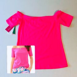 Lilly Pulitzer Keria Off The Shoulder Top Women’s Size XXS