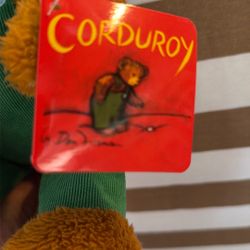 Corduroy Plush Bear 