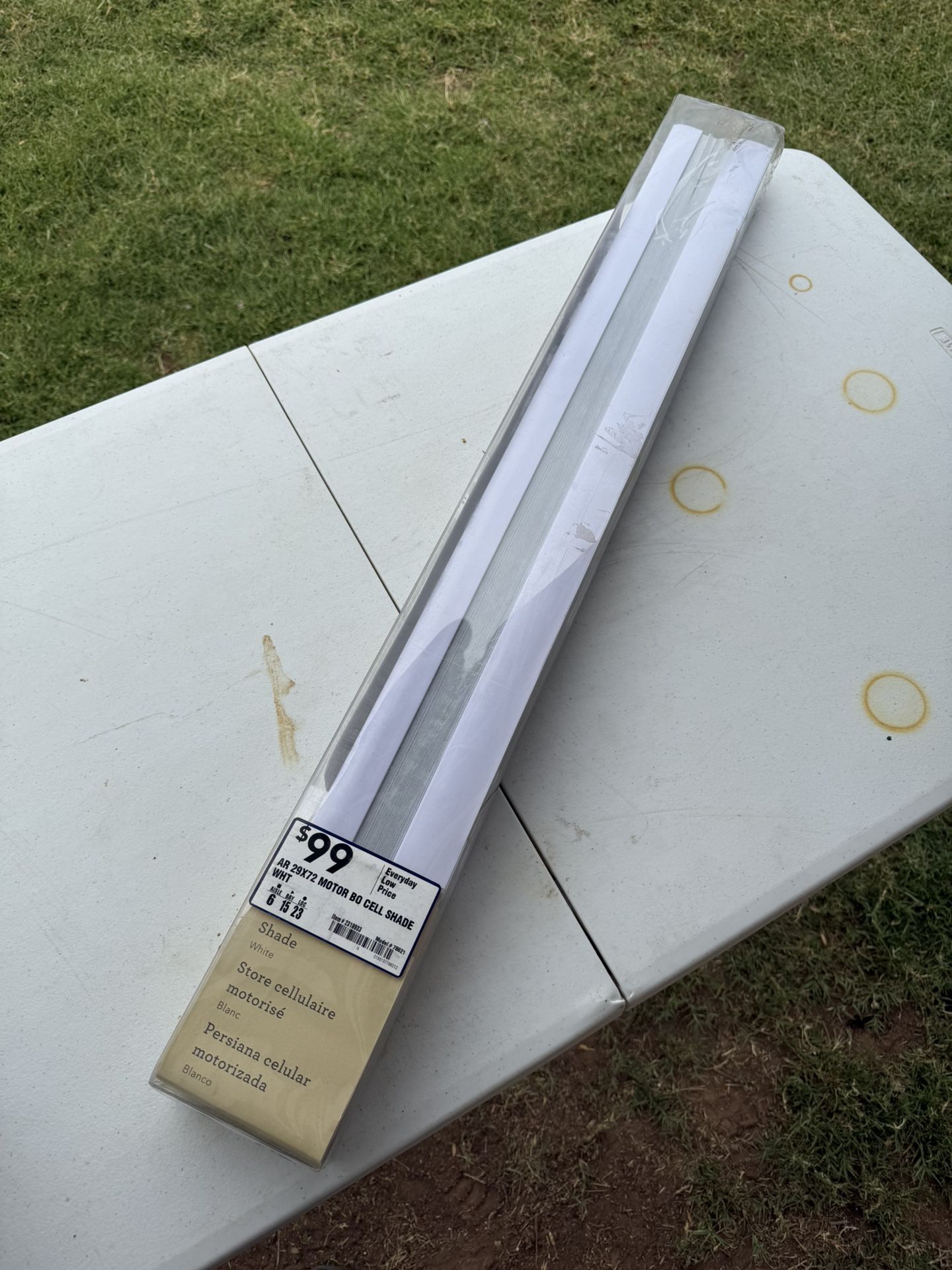 Allen+Roth Automatic Electric Shades 29”x72”