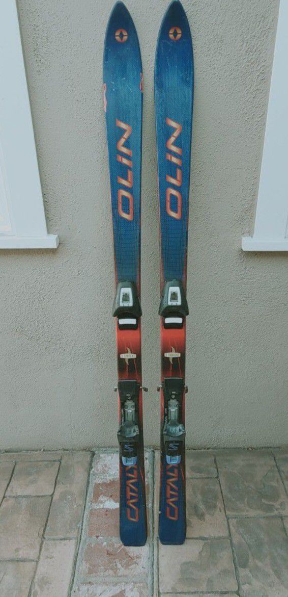 Olin Catalyst Skis 150s Salomon Bindings