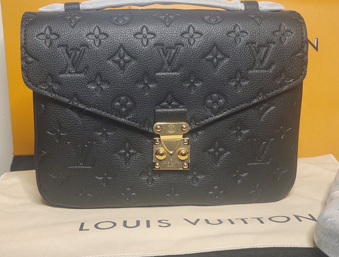 LV Pochette Metis Empreinte Monogram Bag