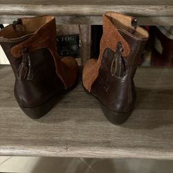 women boots authentic leather size 7