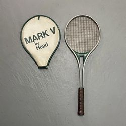 VINTAGE Mark IV By Head Aluminum Tennis Racket With Cover