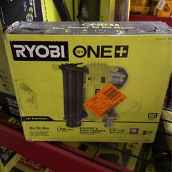RYOBI 18V Brad Nailer 18 gauge