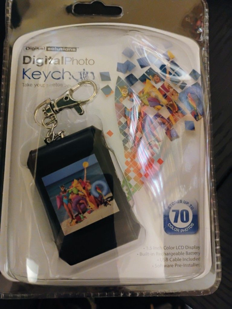 Digital Photo Key Chain