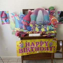 Trolls Birthday Party Supplies 