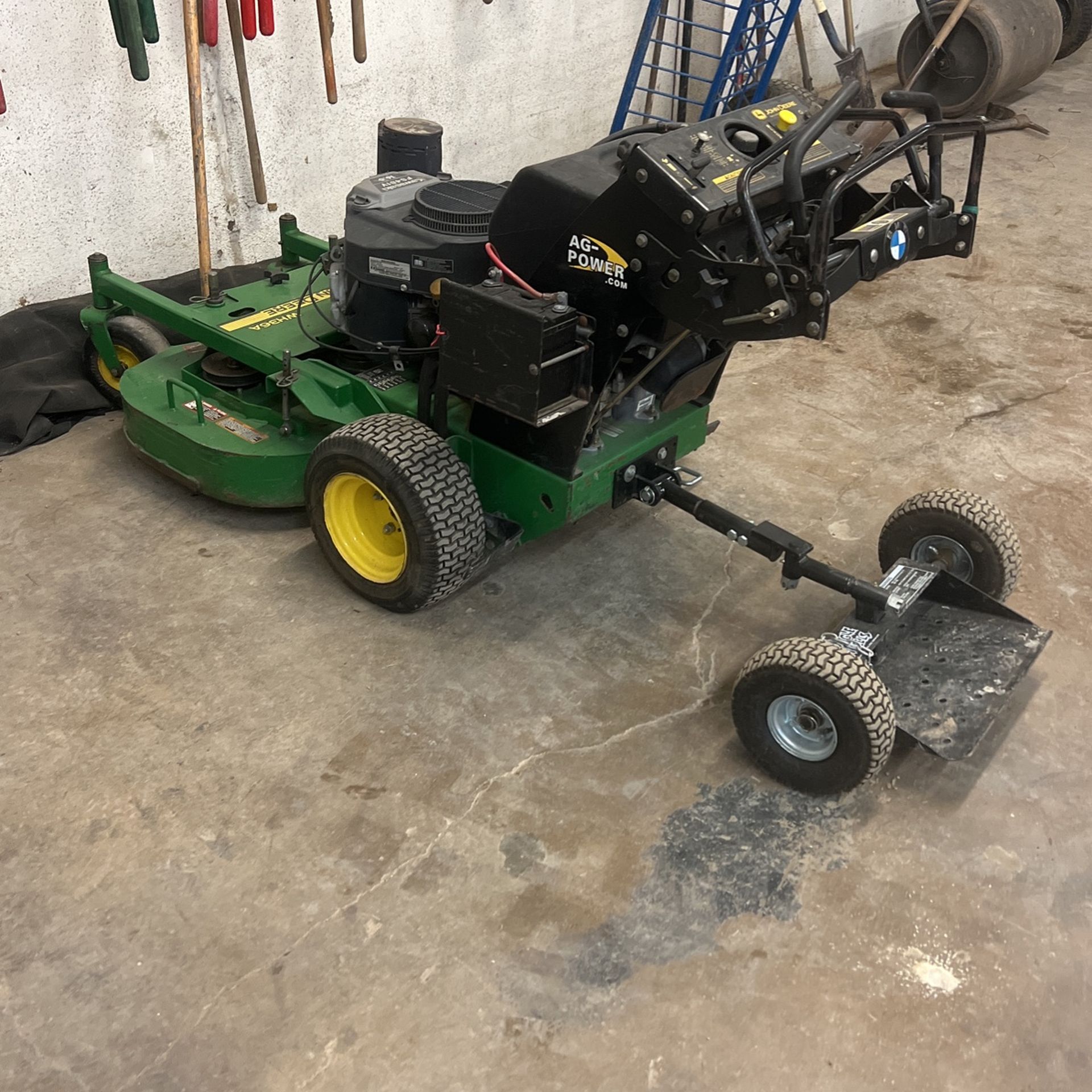 John Deere Ride Behind Mower 