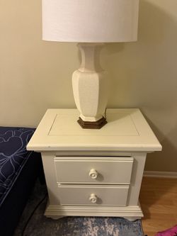 White Nightstands Wood