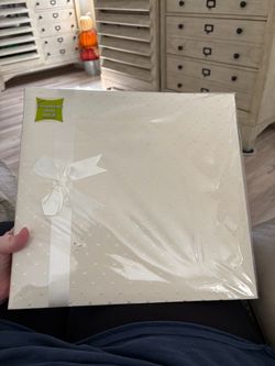 Cream Fabric Photo Album
