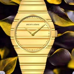 LUXURY MEN'S GOLD WATCH  {GOLD COATED}
