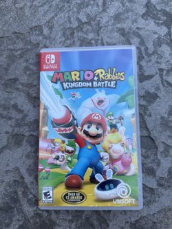 Mario plus rabbits Kingdom battle Nintendo switch