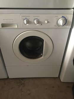 Stackable washer and dryer units/ one year warranty/ delivery and installation are available