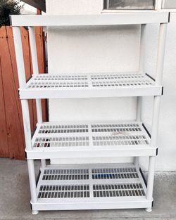 Plastic Shelving Unit
