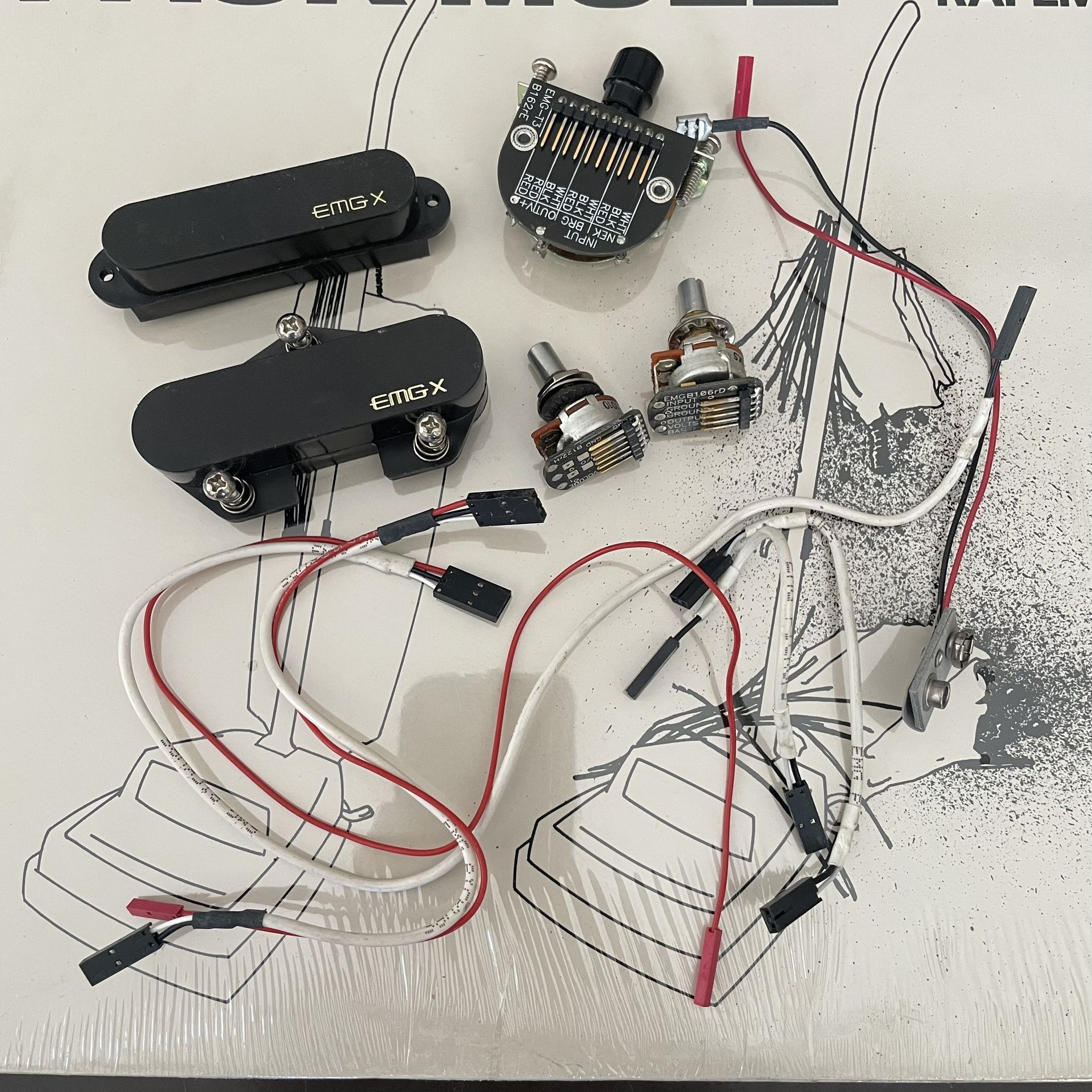 EMX TX Telecaster pickup set