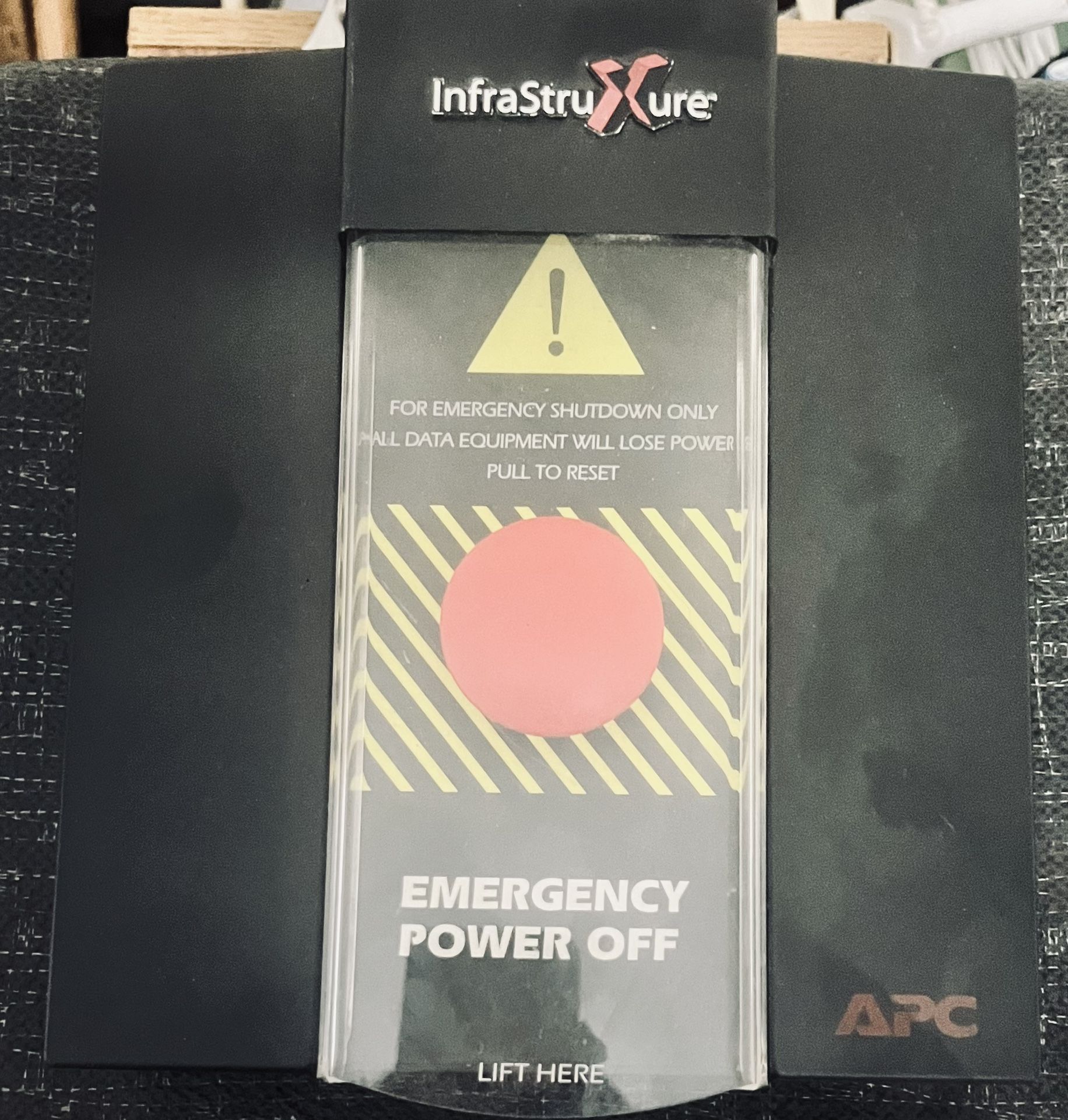 APC Emergency Power Off Button “Oh Sh1t Switch”