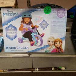 NEW Disney Frozen Junior Cruiser Kids Tricycle 10" Front Wheel